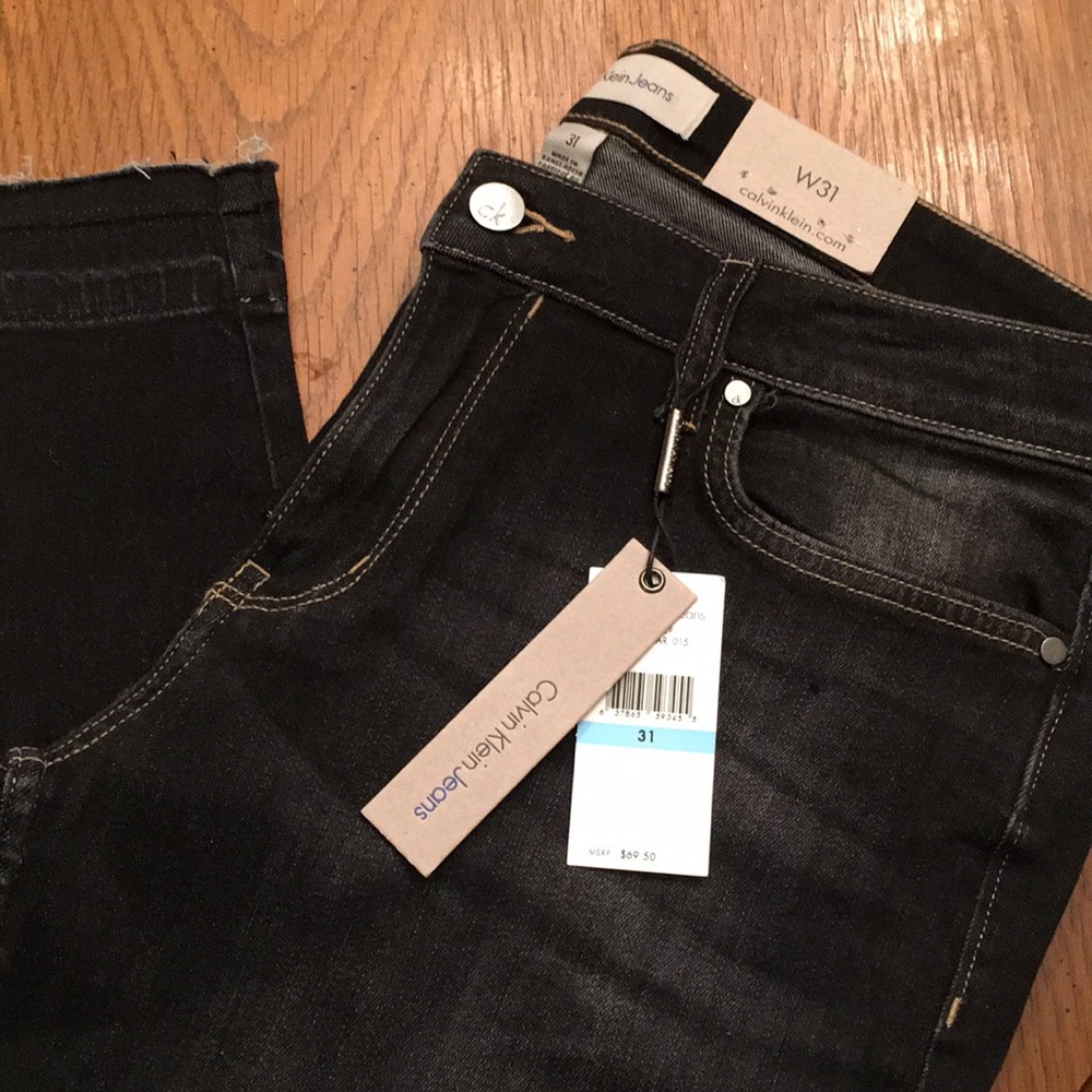 Calvin Klein black jeans